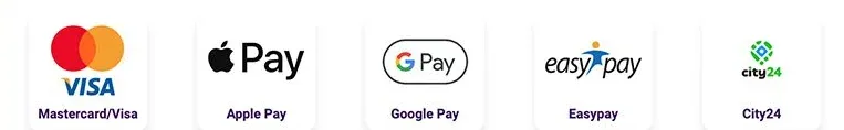 Платіжні методи каси Cosmolot: Visa, Mastercard, Apple Pay, Google Pay